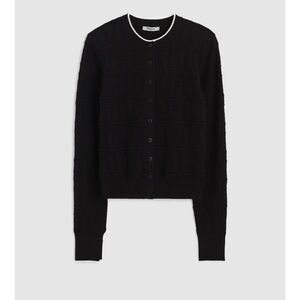 Madewell Pointelle-Stitch Cardigan